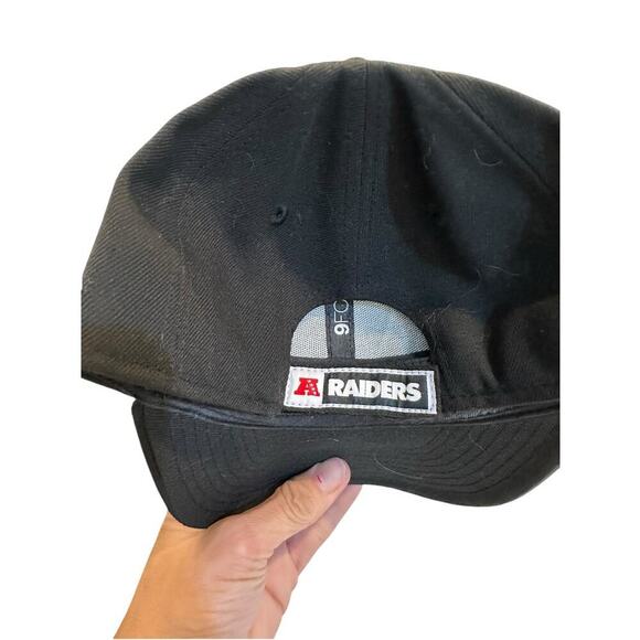 New Era Youth Las Vegas Raiders Football-NFL 9Forty Snapback Hat - Picture 2 of 3